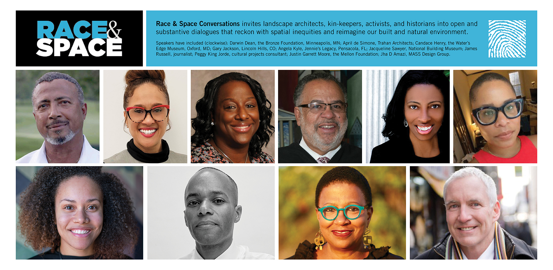 “Landslide: Race and Space – Page 16 – Race and Space Conversations panelists”
