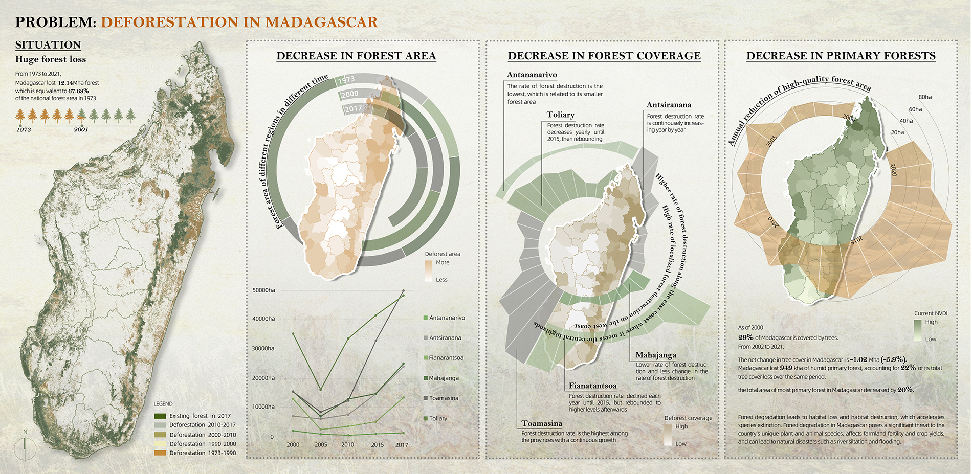 Problem: Deforestation in Madagascar