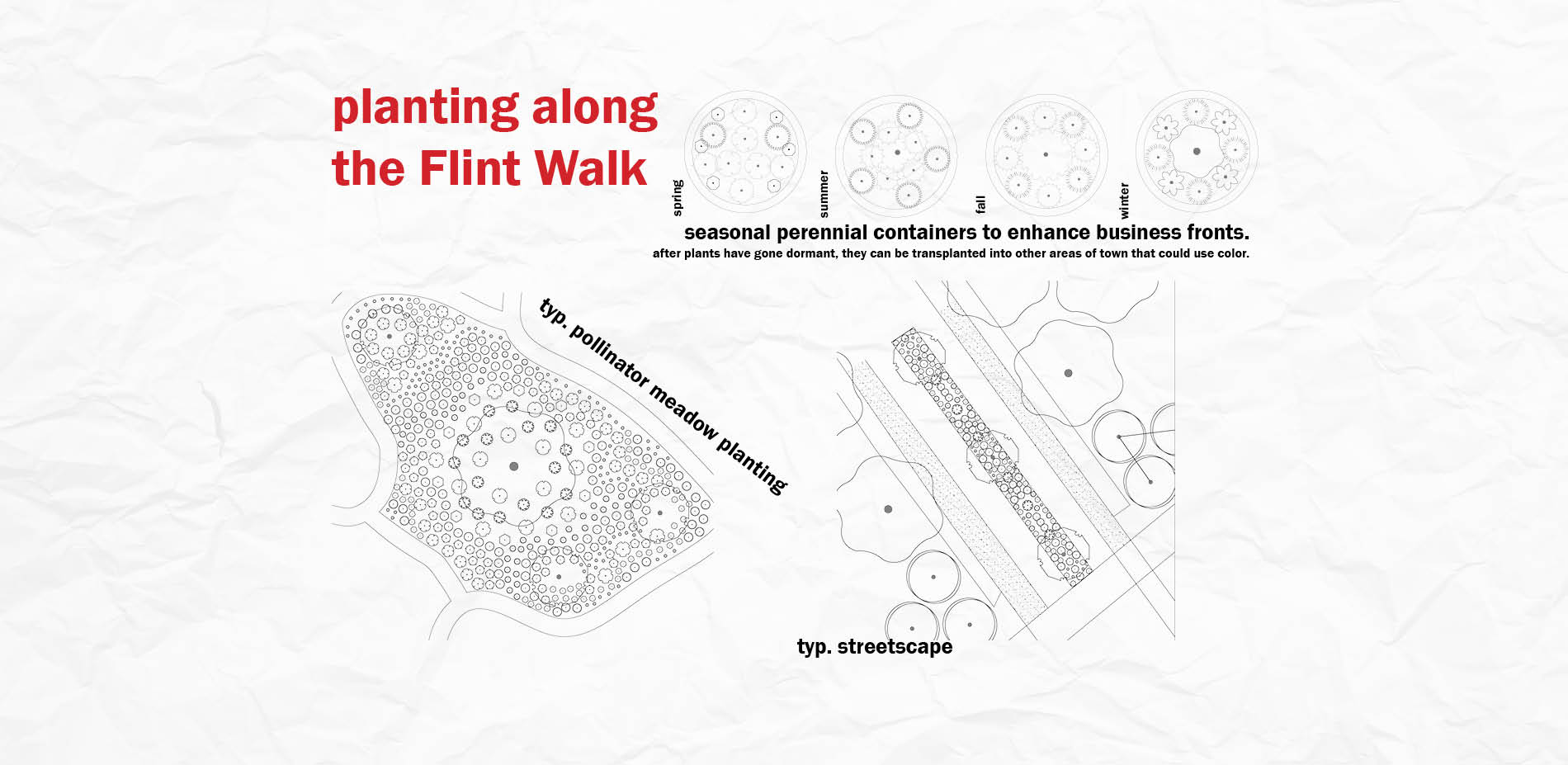 Planting Along the Flint Walk