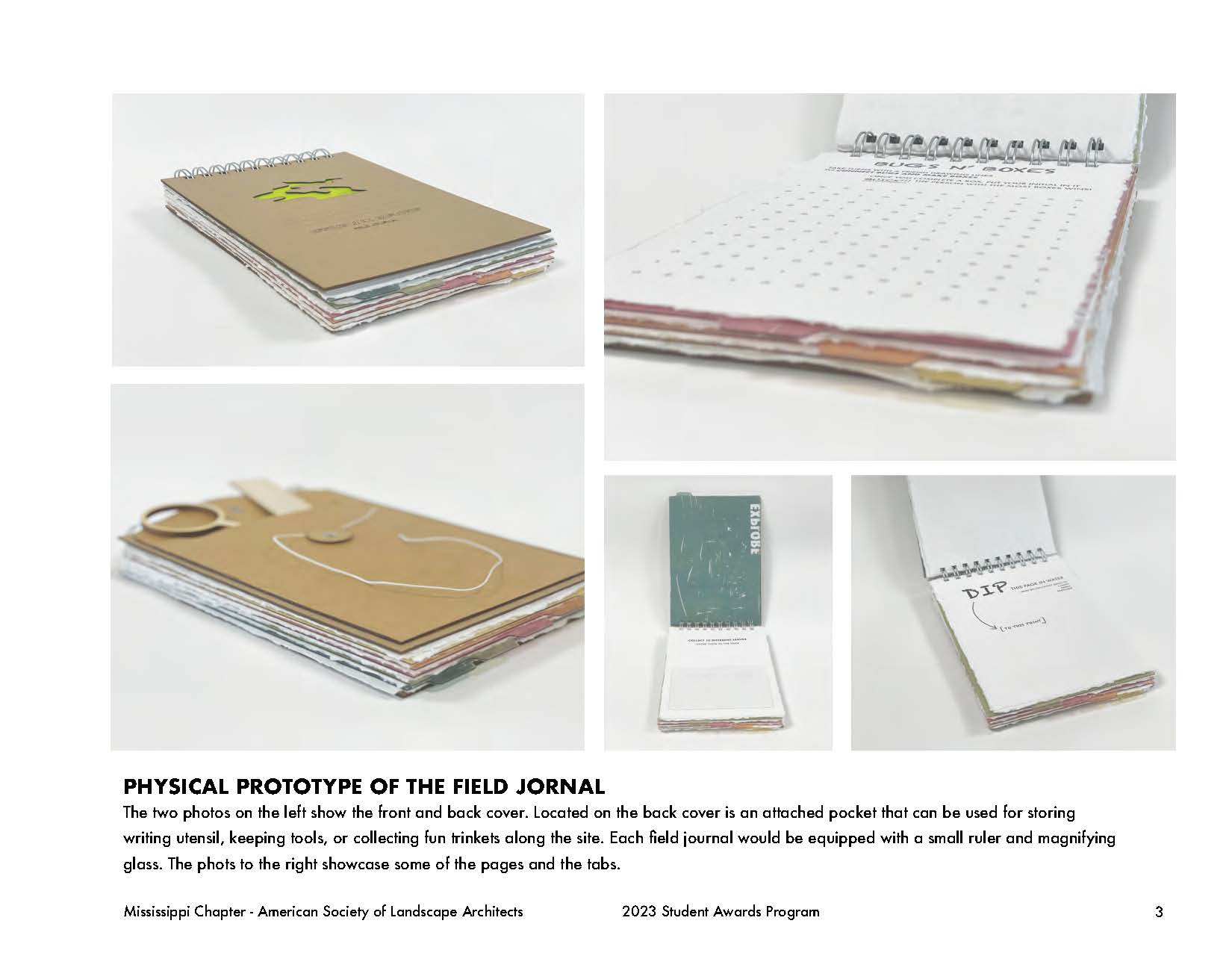 Physical Prototype of the Field Journal